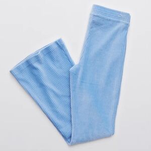 Aerie Light Blue Corduroy Pants